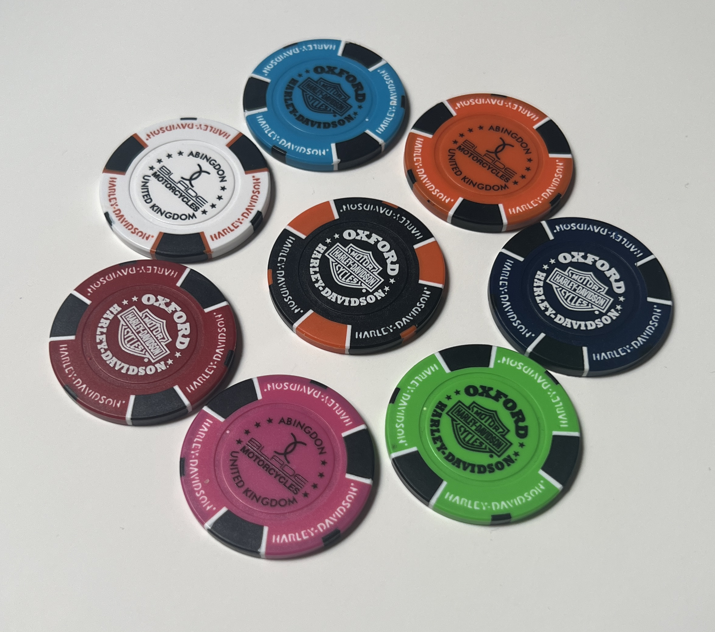Oxford Harley Davidson Poker Chip