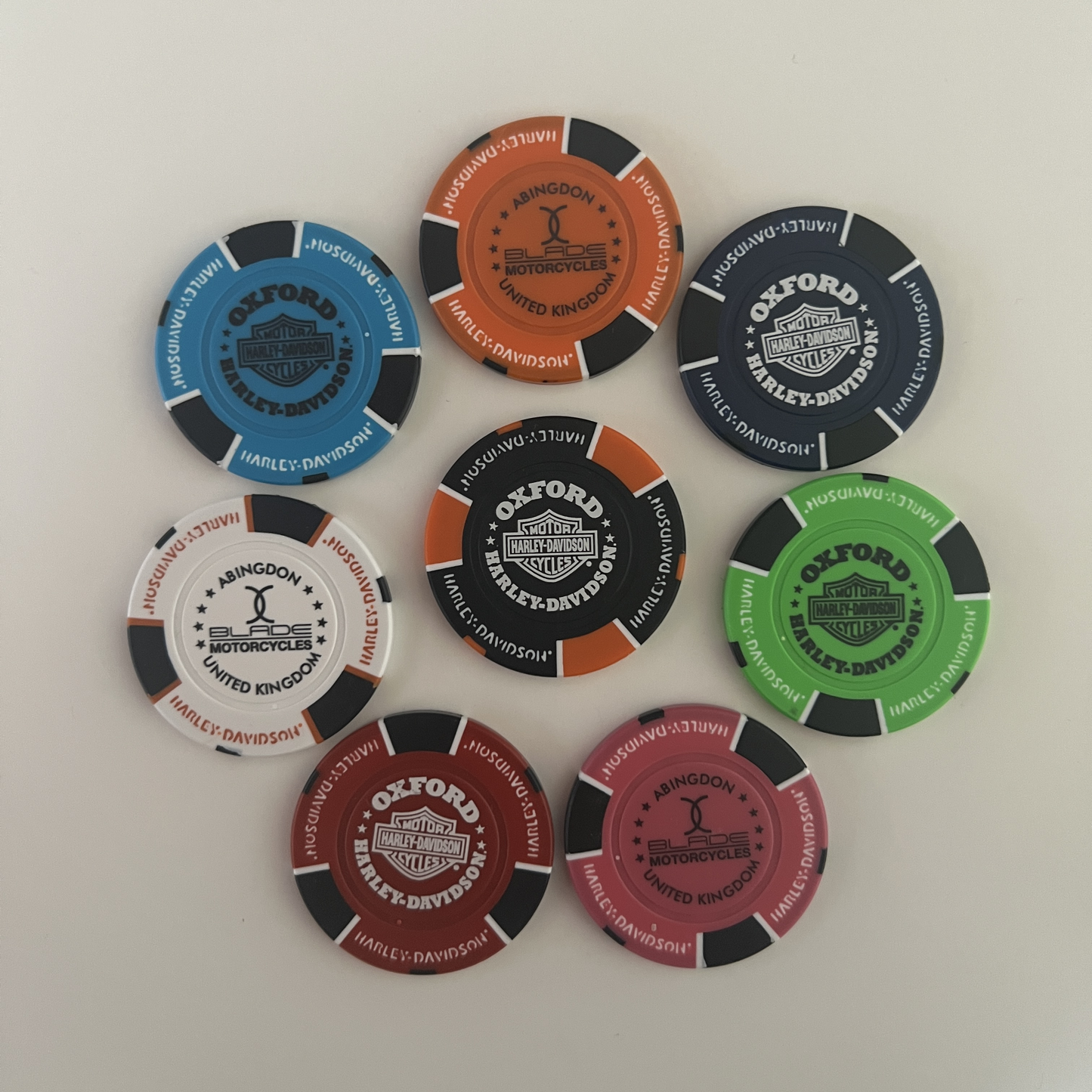 Oxford Harley Davidson Poker Chip