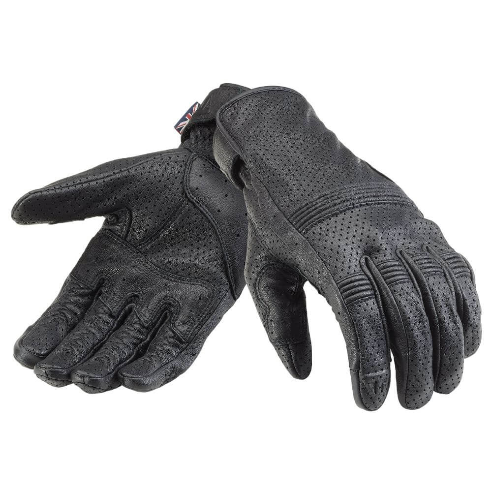 Cali Black Leather Gloves