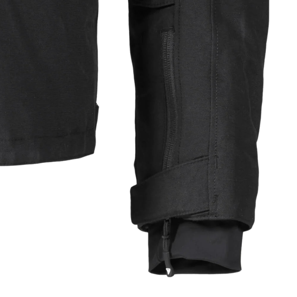 Cranbourne Black Textile Jacket