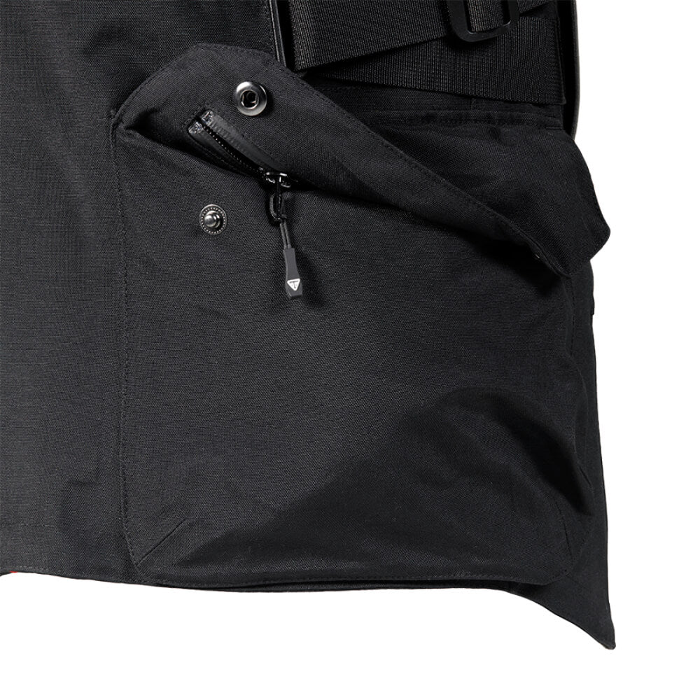 Leith Black Textile Jacket