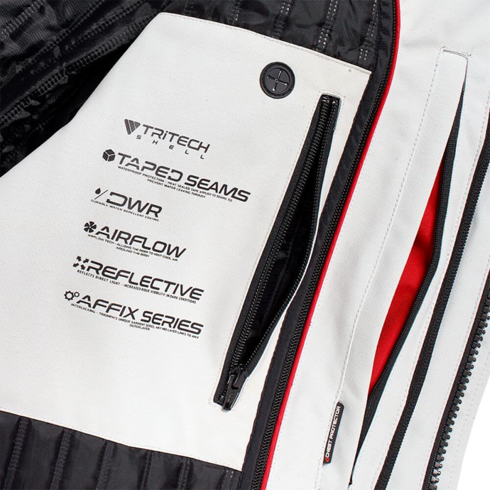 Tourer Lite White Textile Jacket