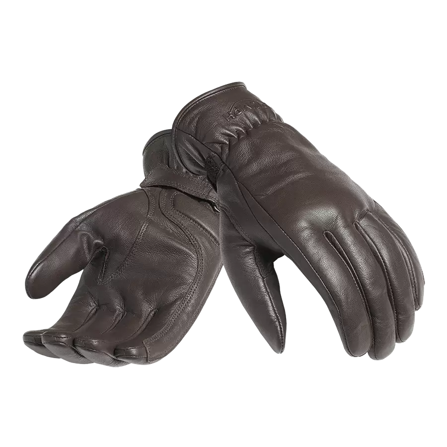 Vance Brown Leather Gloves