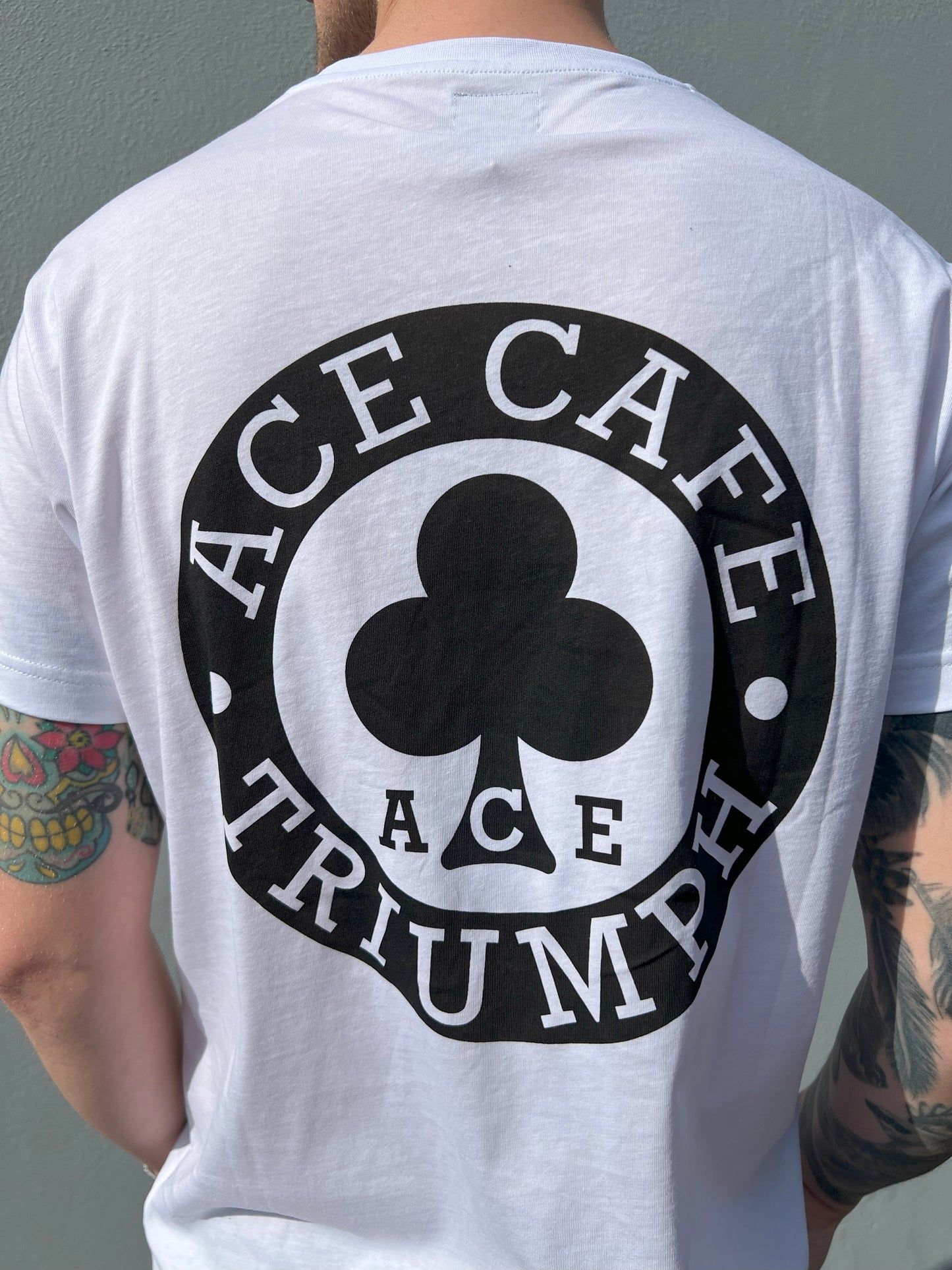 Ace Café Pocket T-Shirt White