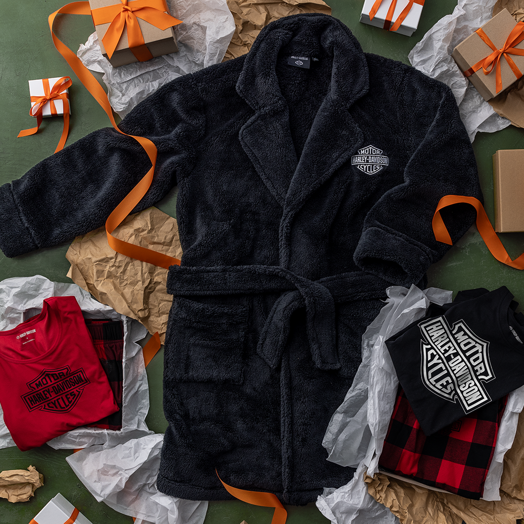 Men's Bar & Shield Robe