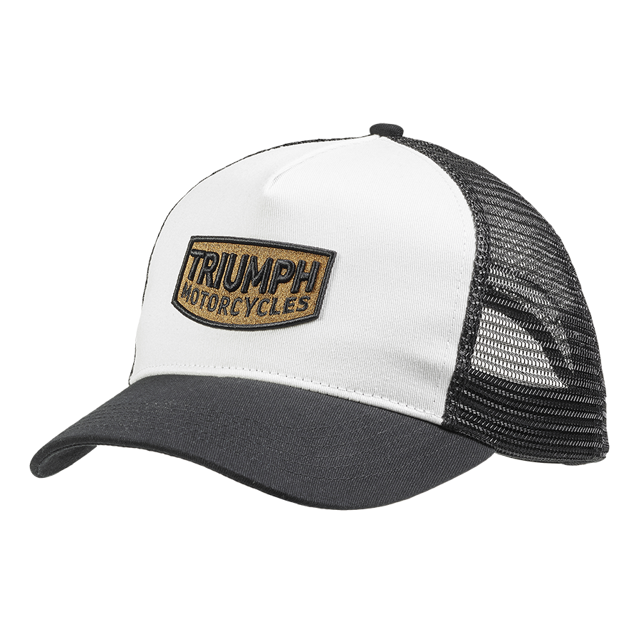 Dude White & Black Trucker Cap