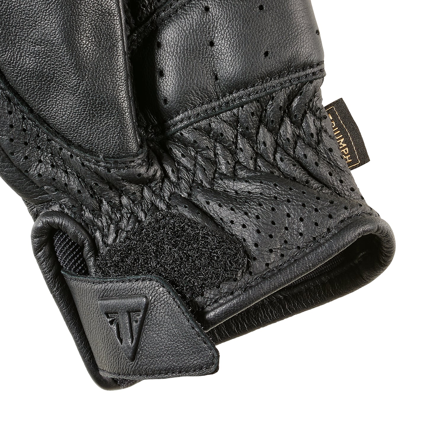 Dalton Black Leather Gloves