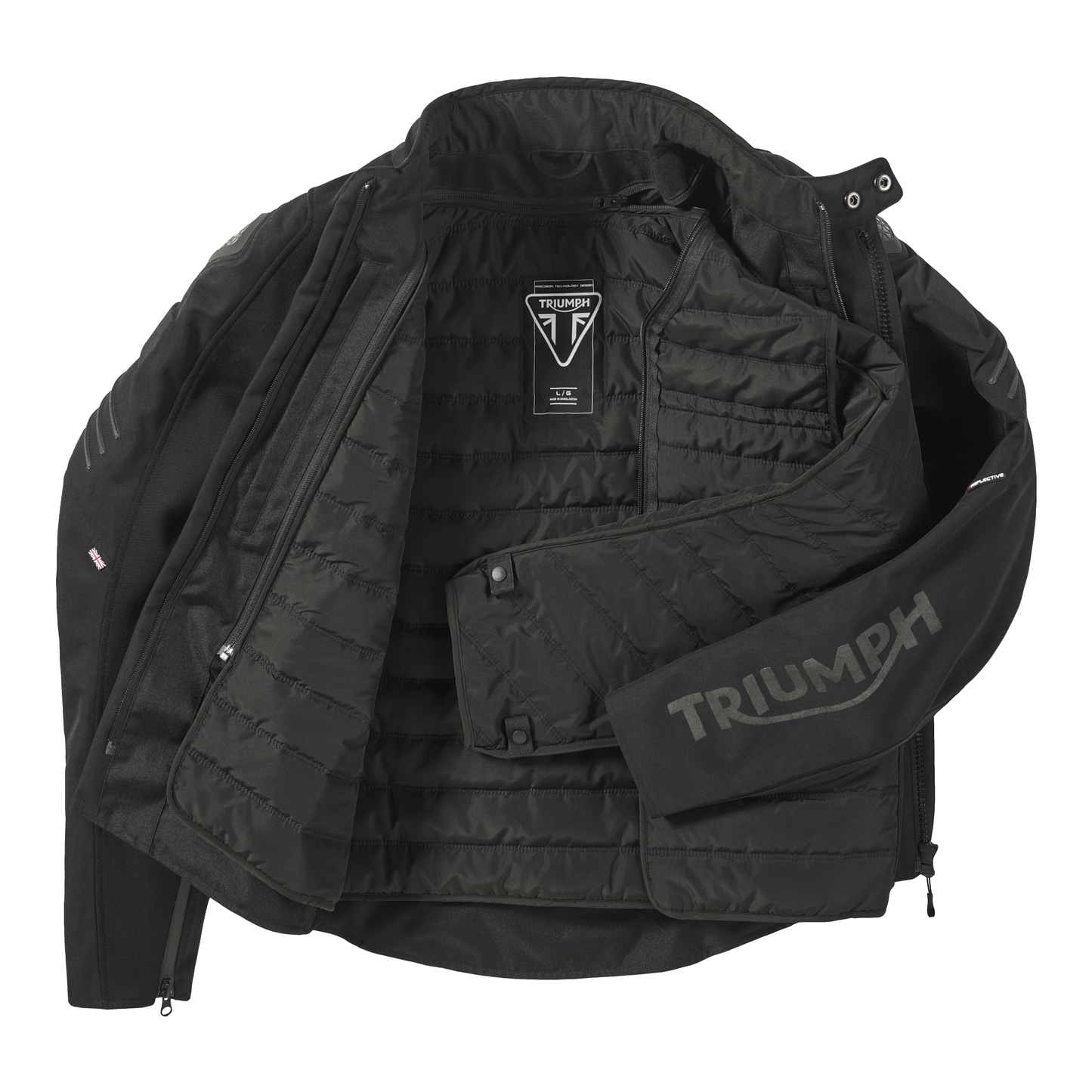 Shrike Tritech Black Textile Jacket