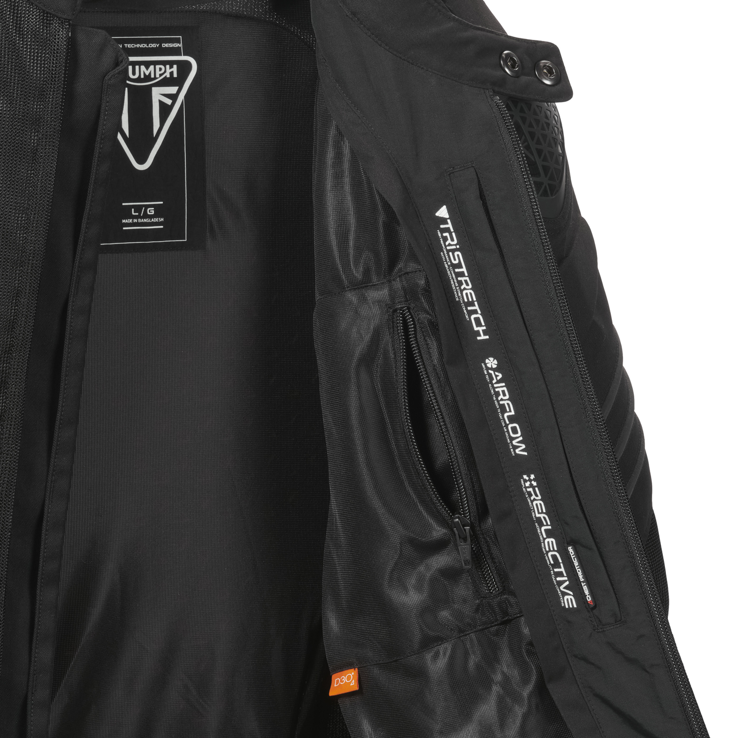 Shrike Mesh Black Textile Jacket