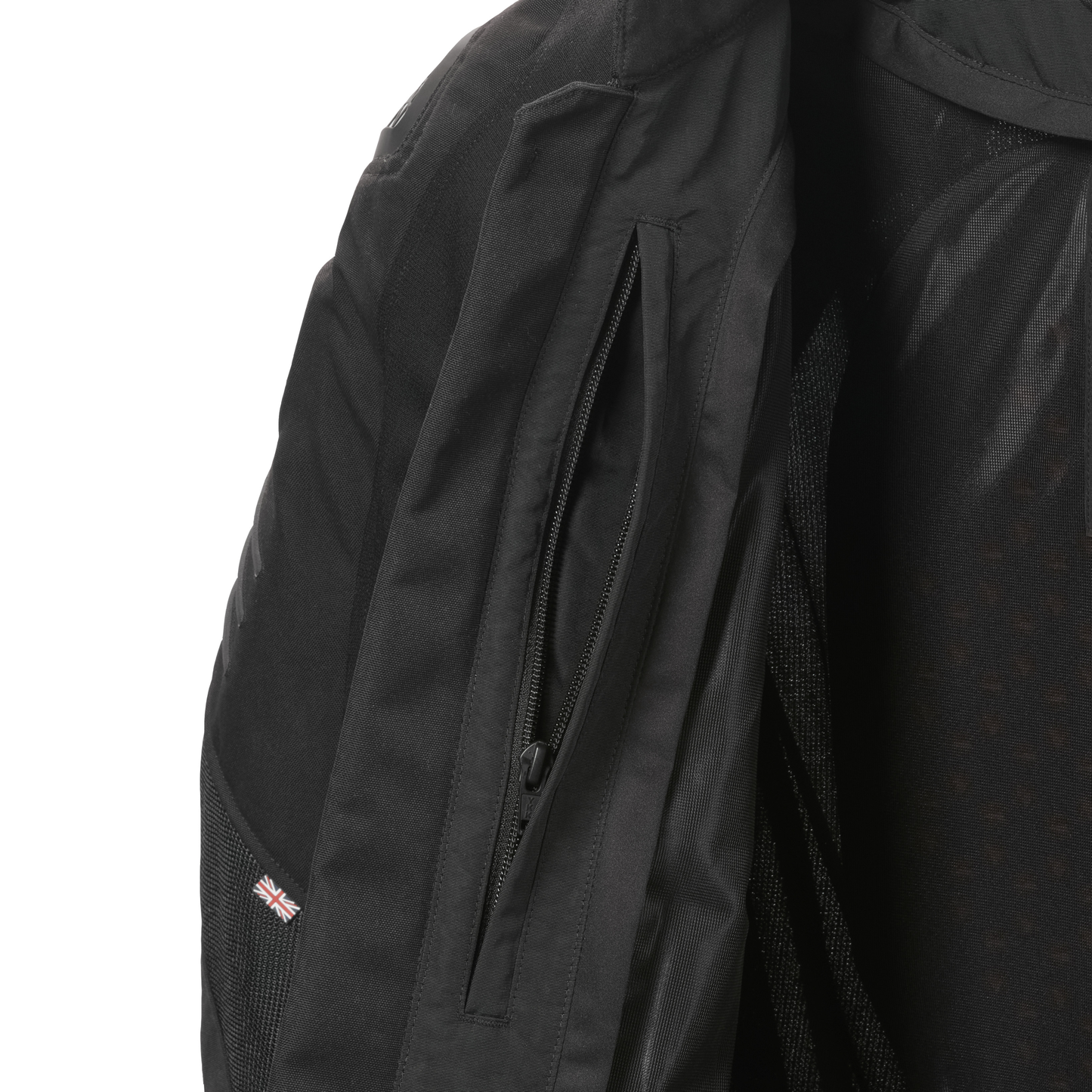 Shrike Mesh Black Textile Jacket