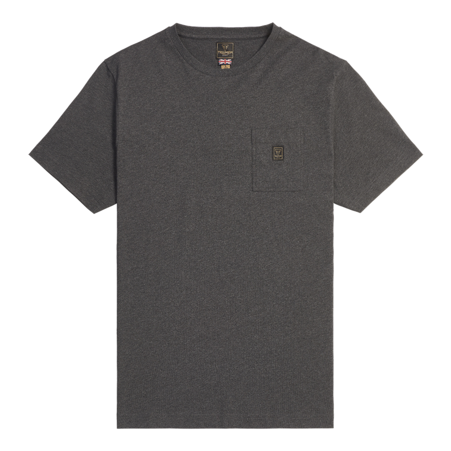 Ditchling Black Grey Marl T-shirt