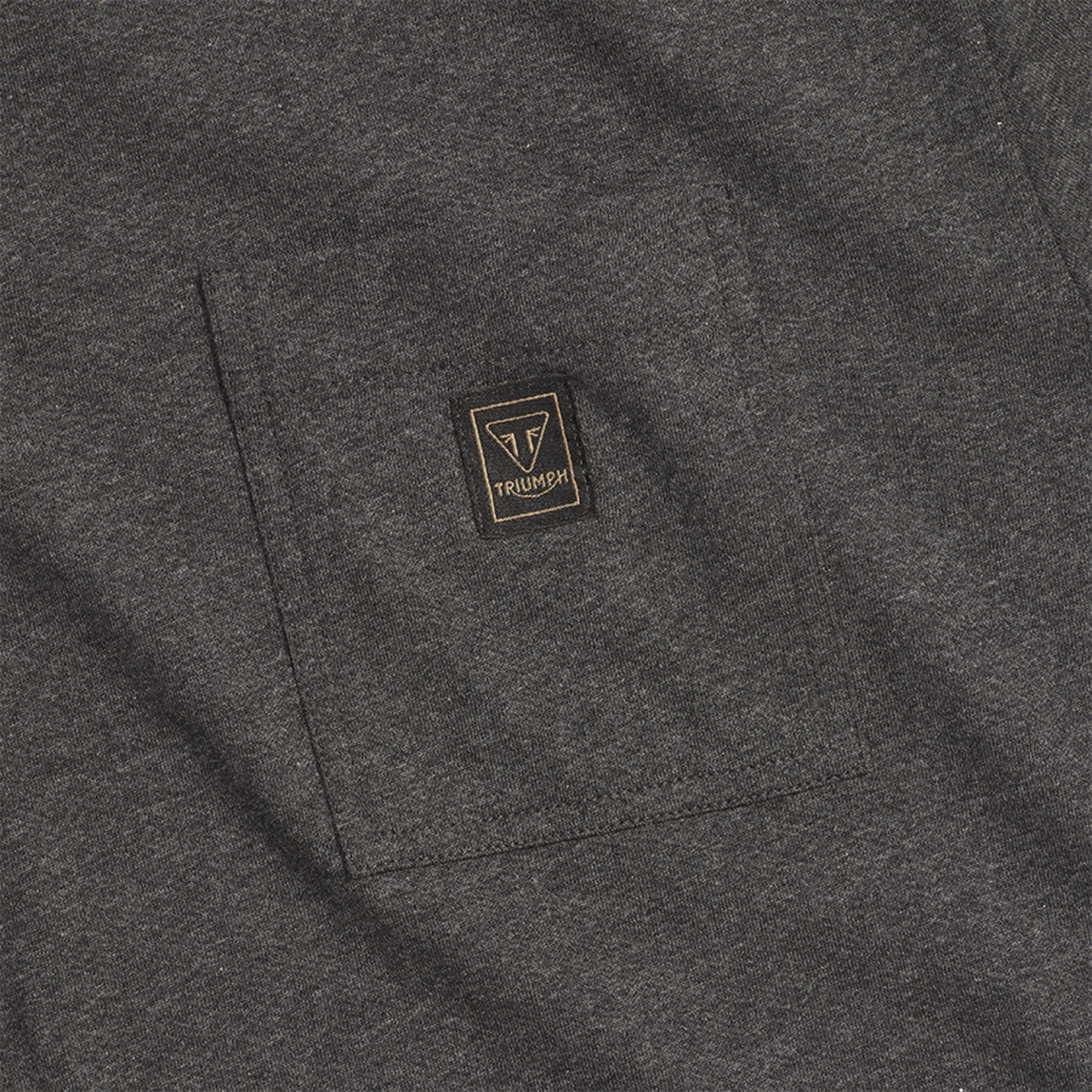 Ditchling Black Grey Marl T-shirt