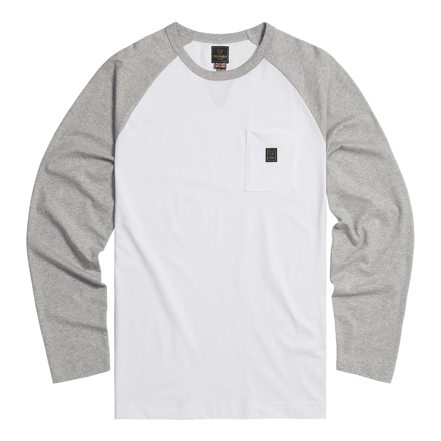 Blackwell Long Sleeve Grey Marl T-Shirt