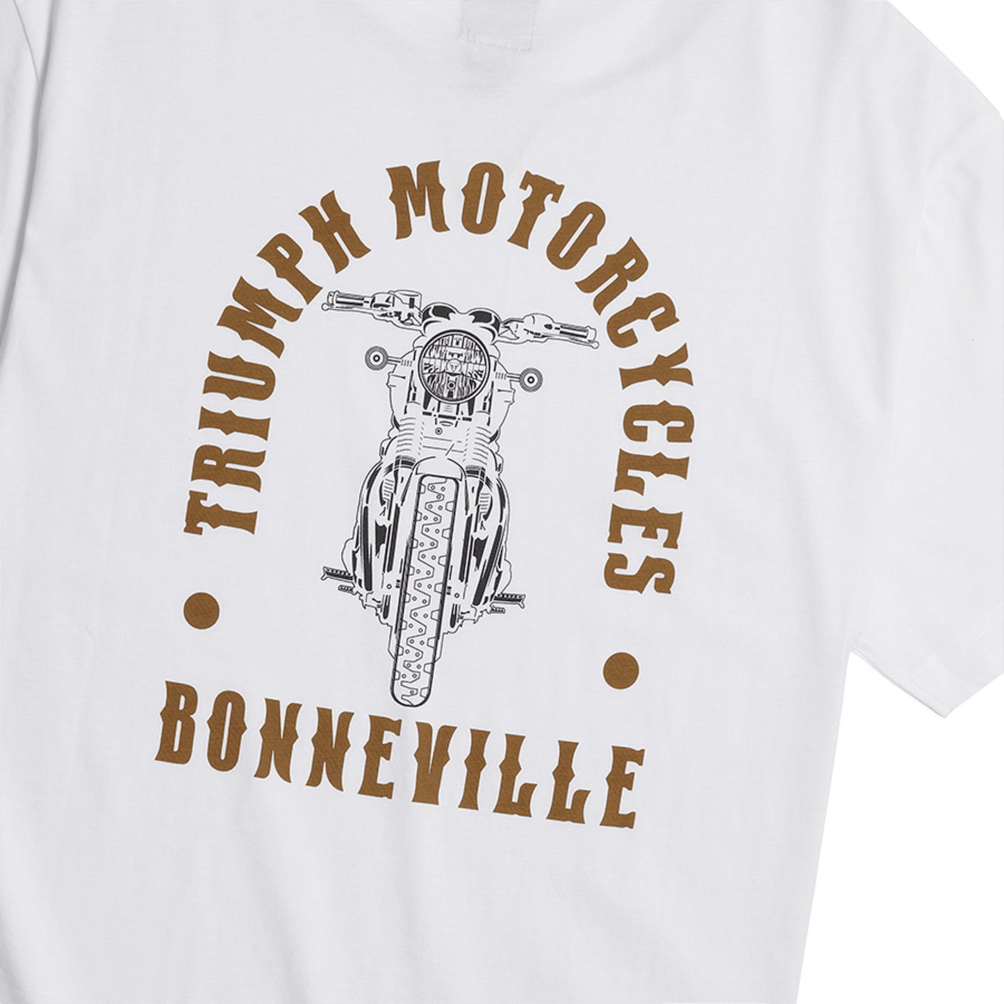 Bonneville T120 White T-Shirt