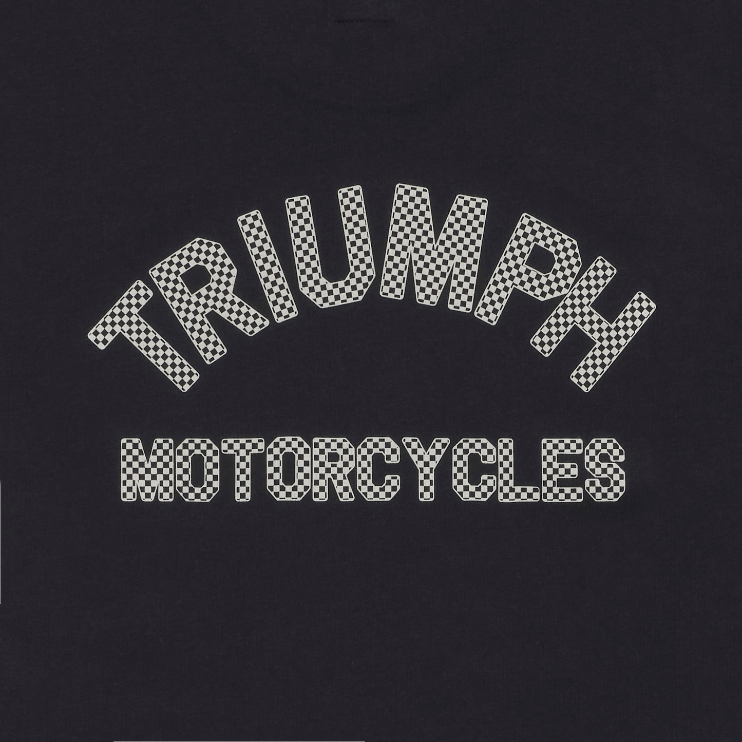 Ditchling Black Checkerboard T-shirt