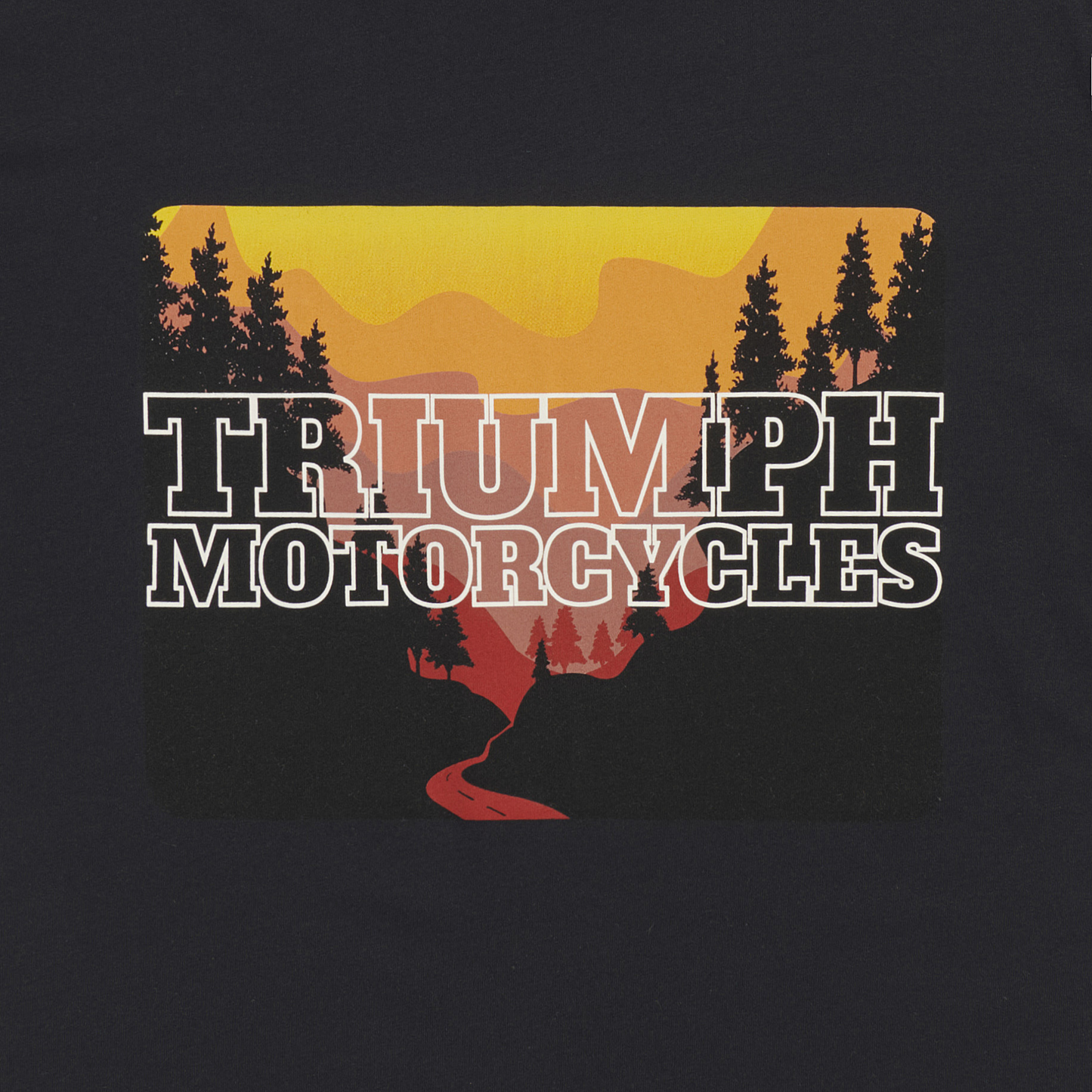 Road Trip Black T-Shirt