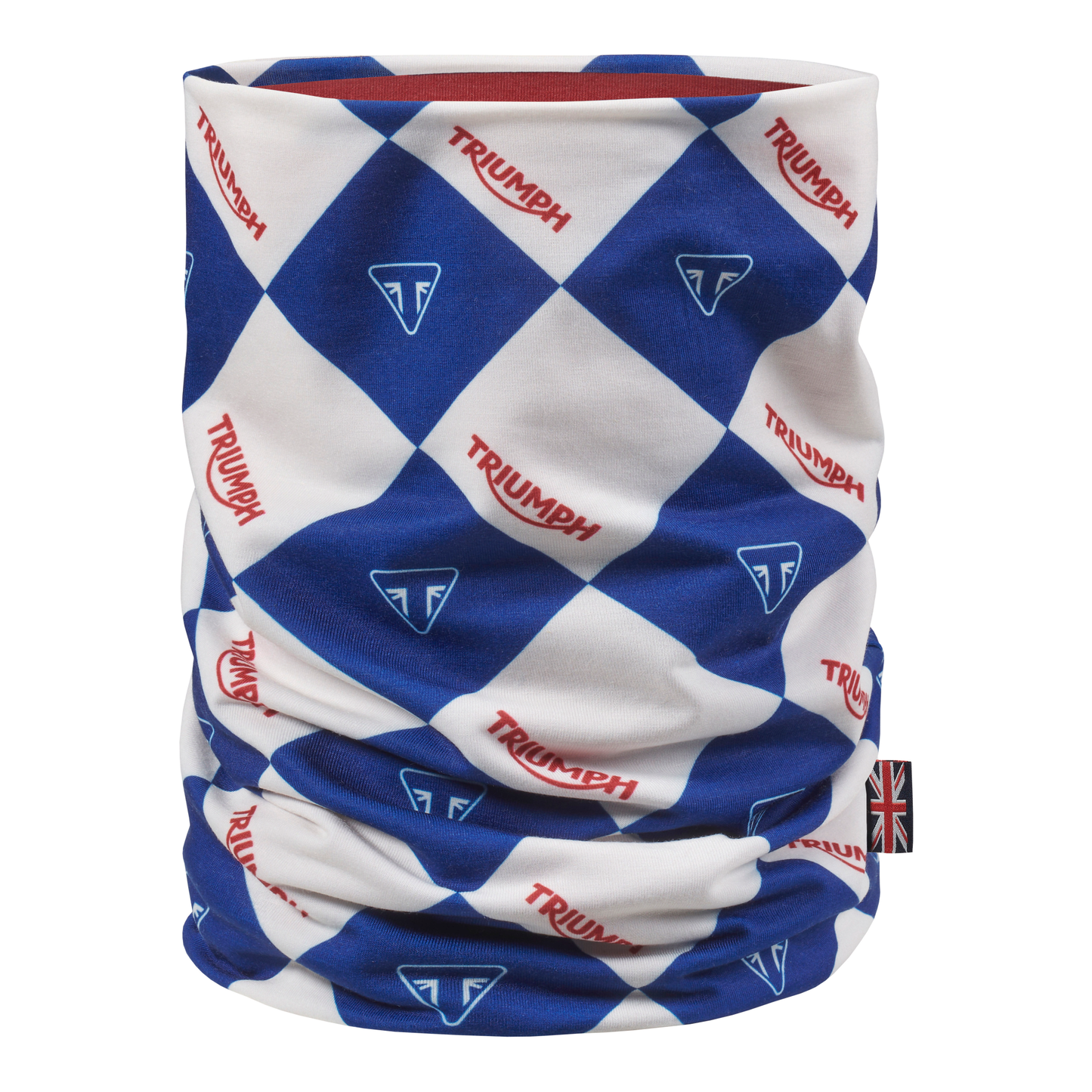 Harlequin Blue Neck Tube