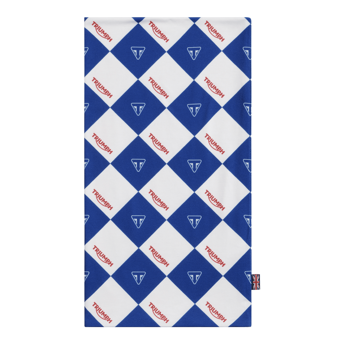 Harlequin Blue Neck Tube