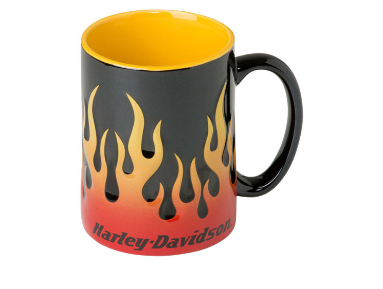Sculpted Flames Mug