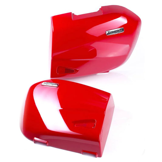 Tiger Sport 1050 Red Pannier Plate Lid Kit