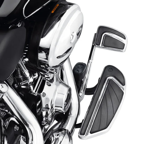 Chrome Detachable Passenger Backrest Latch Kit – Fits Harley-Davidson Touring, Street Glide, Road King, FLH (Ref 12600036)
