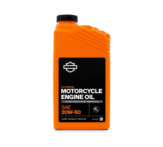 Genuine Motorcycle Oil - SAE 20W50 1 Litre
