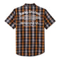 Men's Staple Short Sleeve Shirt - Plaid - Harley Black & Quiet Shade