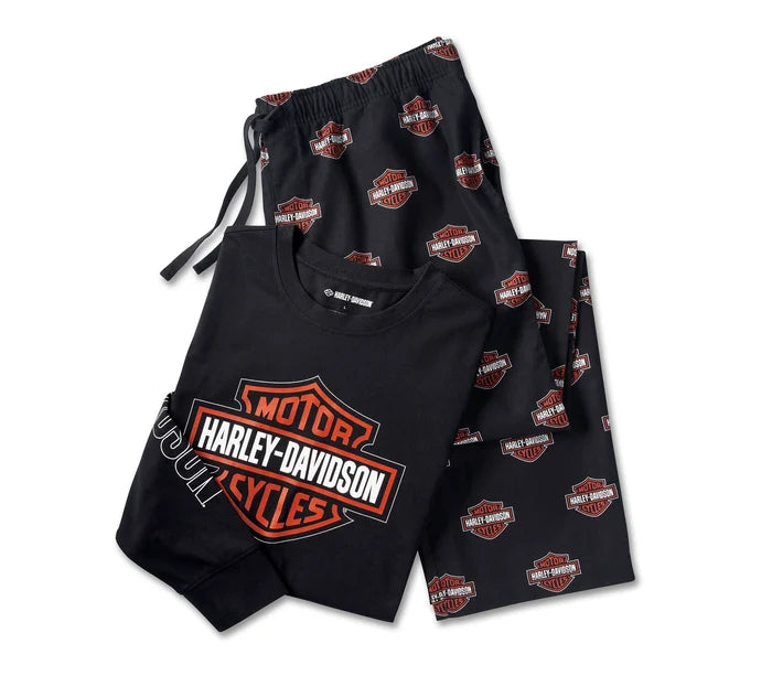 Harley davidson christmas pajamas hotsell