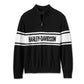 Harley-Davidson 1/4 Zip Sweater - Harley Black