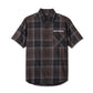 Cowboy Rider Short Sleeve Plaid Shirt