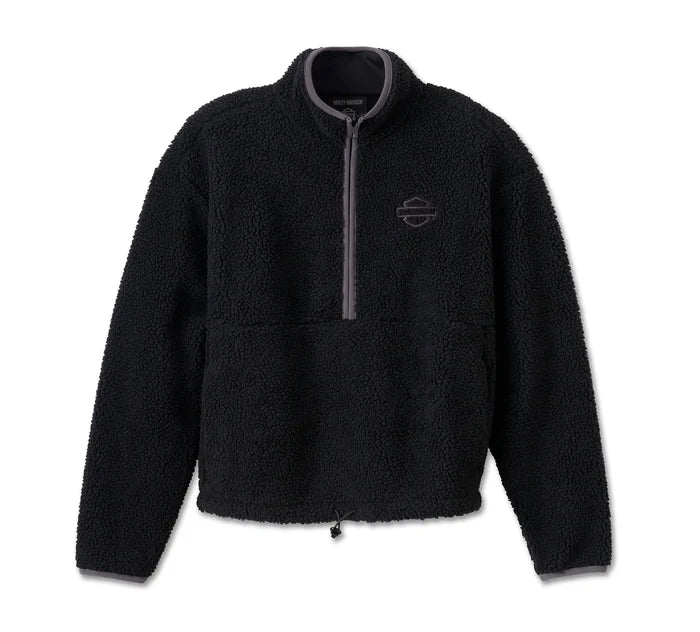 Harley-Davidson Women's Sherpa 1/4 Zip (96155-25VW/000S)