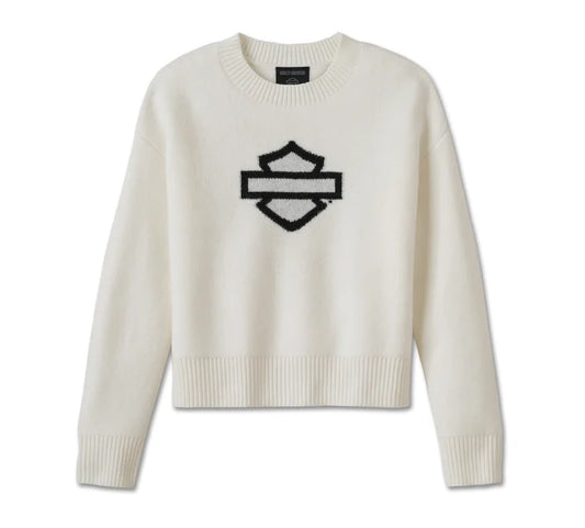 Women's Open Bar & Shield Sweater