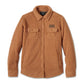 Women's Harley-Davidson Sherpa Shirt Jacket - Cashew