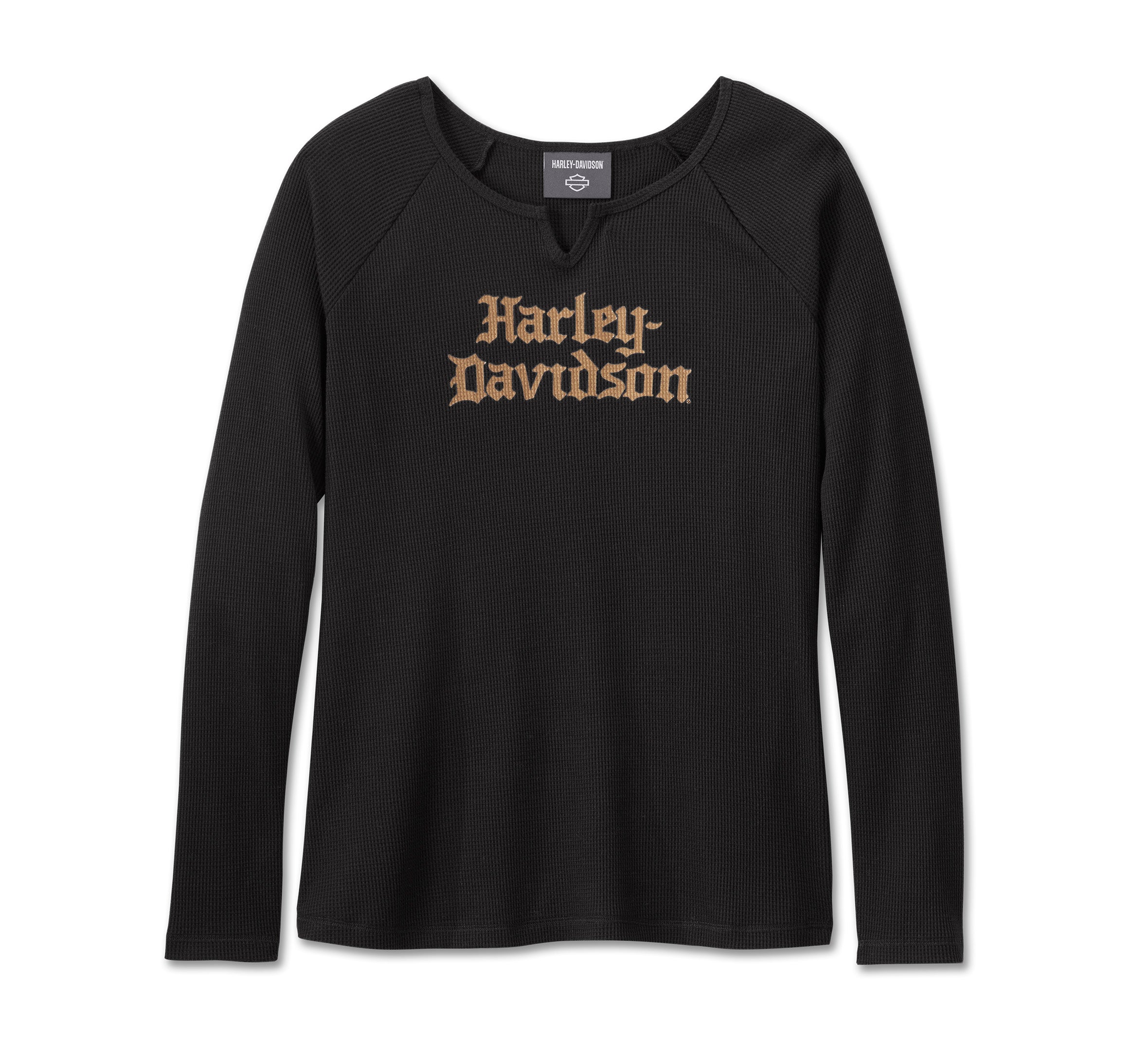 Harley-Davidson Women's Harley-Davidson Old English Thermal Top