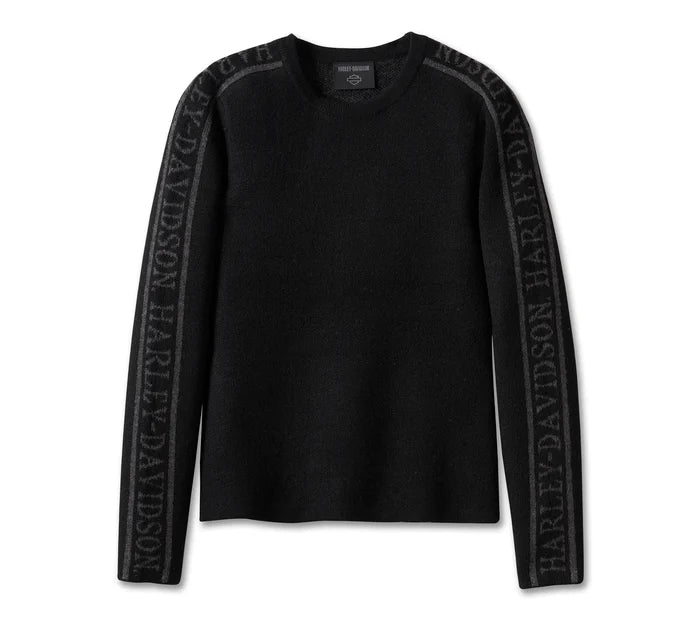 Women's Viper Crewneck Sweater - Black Beauty