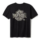 Willie G Sketchy Bar & Shield Ringer Tee - True Black