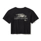 Women's Fast Willie Boxy Tee - True Black