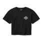 Women's Fast Willie Boxy Tee - True Black