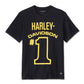 Men's #1 Racing Mesh Ringer Tee - Harley Black