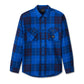 Men's Essence Shirt - Blue Plaid