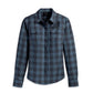 Women's Classic Enchanted Shirt - YD Plaid - Dusty Blue