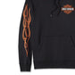 Men's Rising Eagle Hoodie - Harley Black