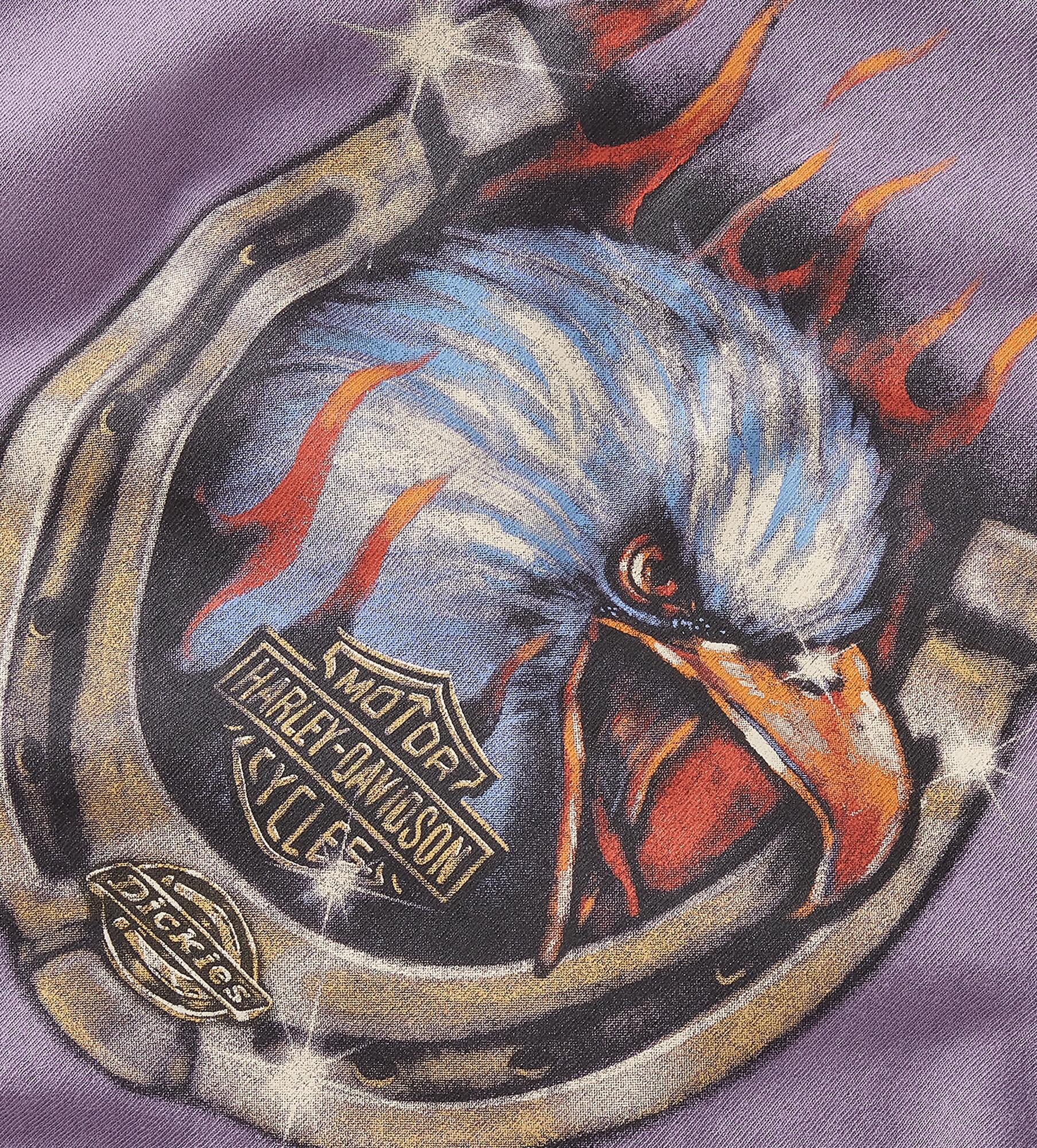 Harley-Davidson Dickies x H-D® Flaming Eagle Boxy Crop Tee (96584