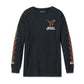 Women's Shadow Bird Long Sleeve Top