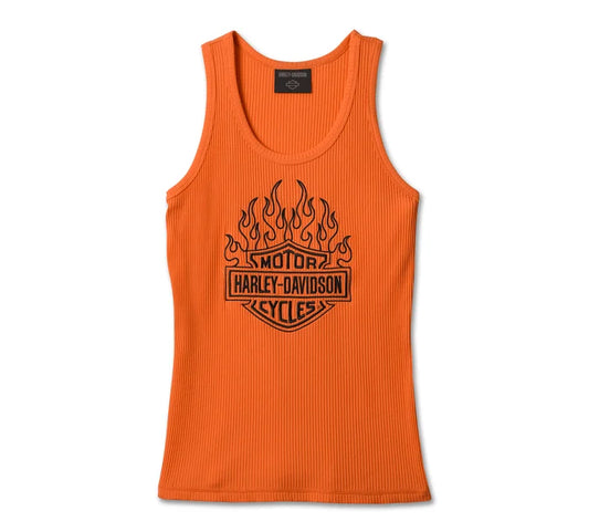 Women's Fuel to Flames Ribbed Tank