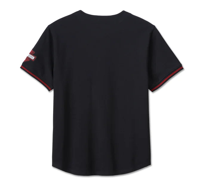 Men's Hometown Baseball Shirt - Black Beauty