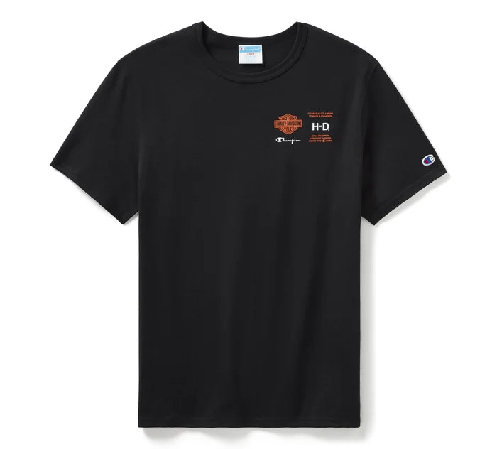 Orange champion shirt on sale