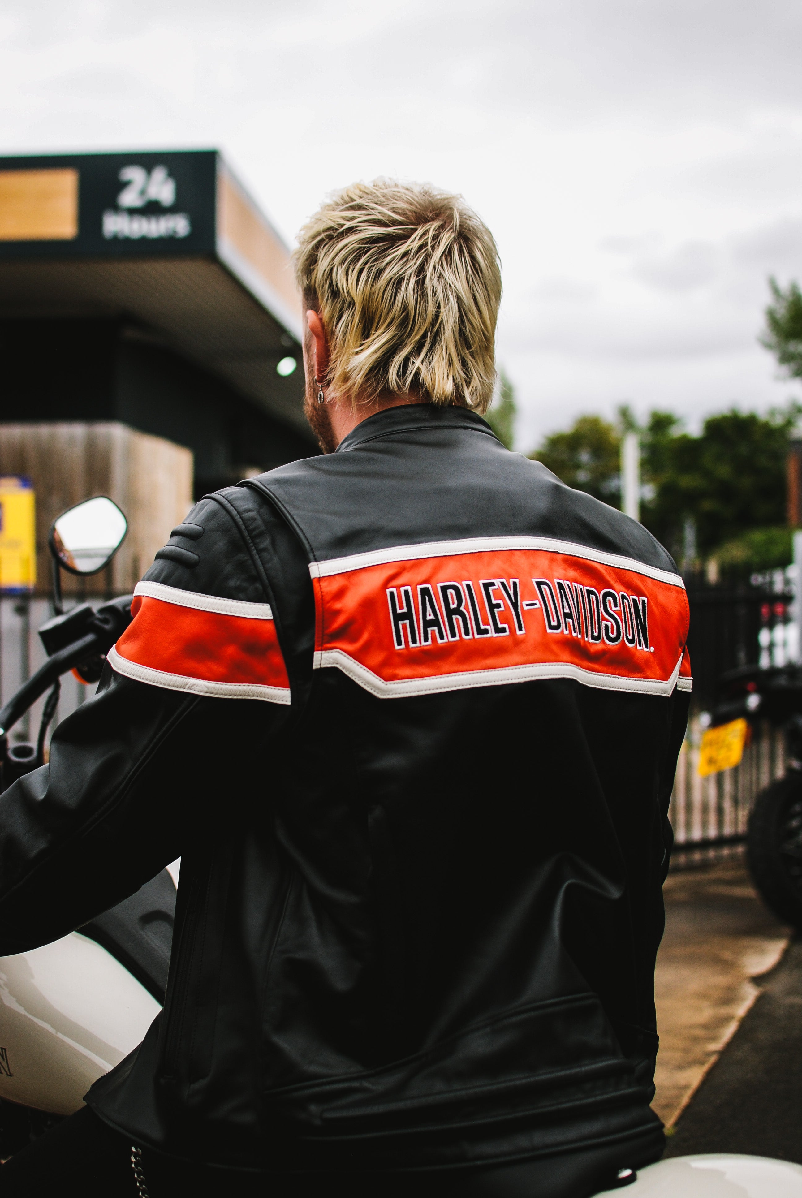 Harley-Davidson Trenton Leather Riding Jacket (97014-25VM/000M)