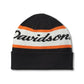 H-D Script Beanie - Harley Black