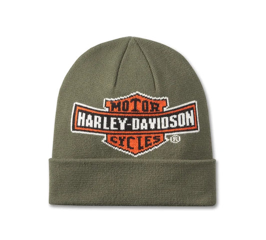 H-D Oil Can Beanie - Grape Leaf